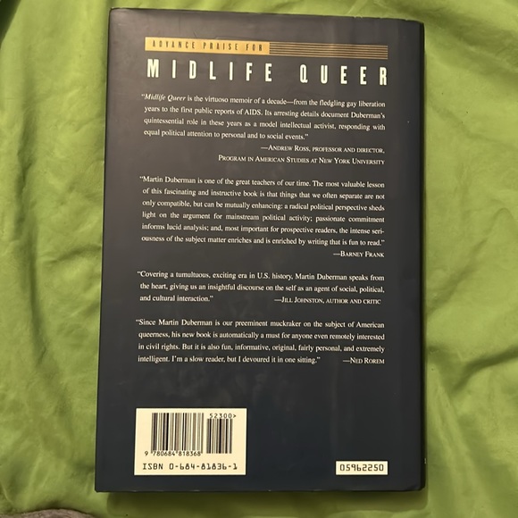 Rare first edition excellent condition title midlife, queer autobiography - Picture 6 of 7